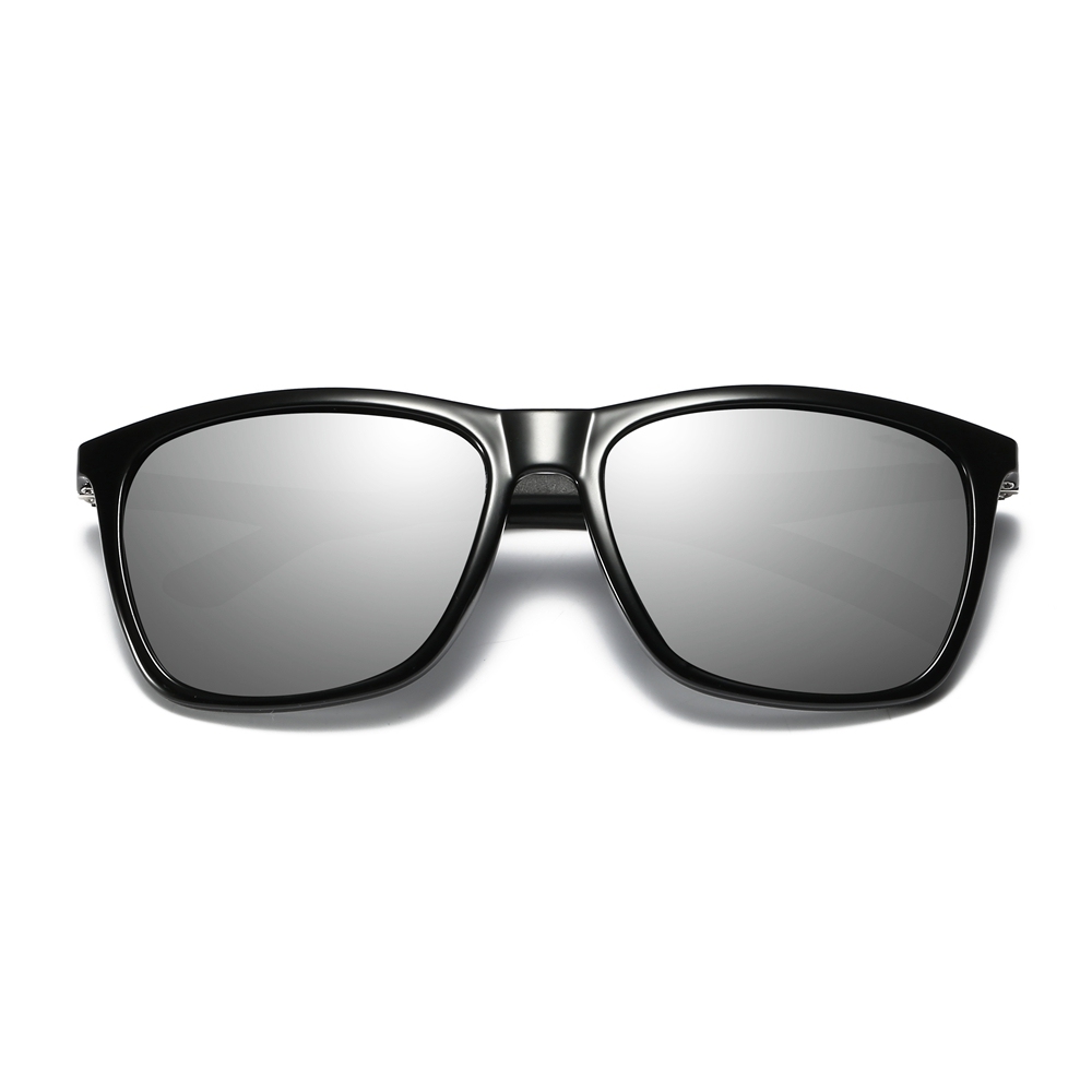 Affordable Wholesale Men's Active Lifestyle Sunglasses with Flexible Aluminum Arms Everyday Wear for Women Polarized Square Shades Customization