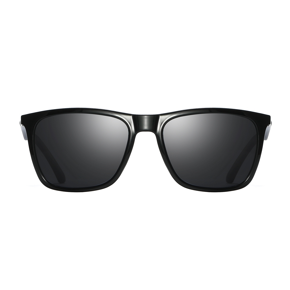 Affordable Wholesale Men's Active Lifestyle Sunglasses with Flexible Aluminum Arms Everyday Wear for Women Polarized Square Shades Customization