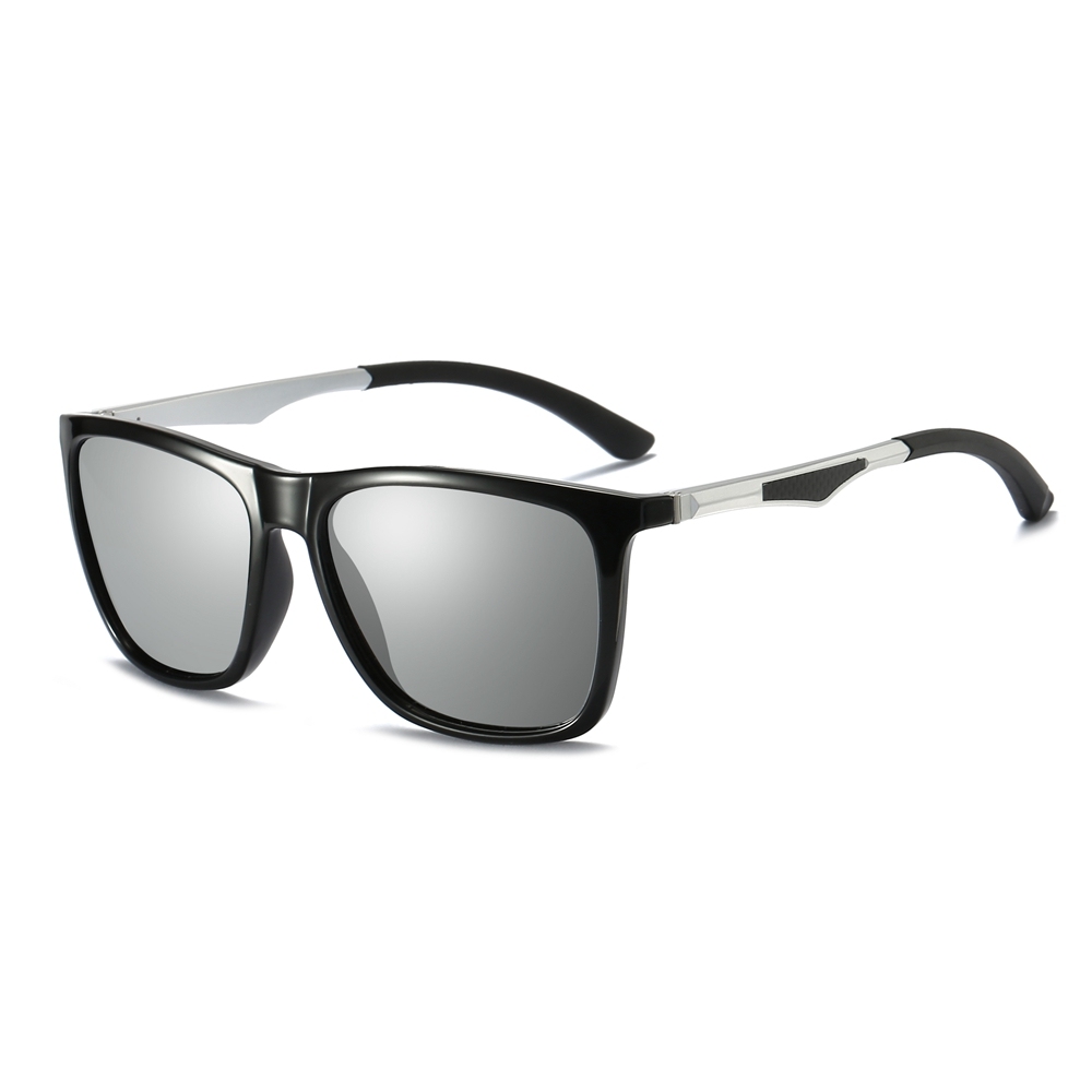 Affordable Wholesale Men's Active Lifestyle Sunglasses with Flexible Aluminum Arms Everyday Wear for Women Polarized Square Shades Customization