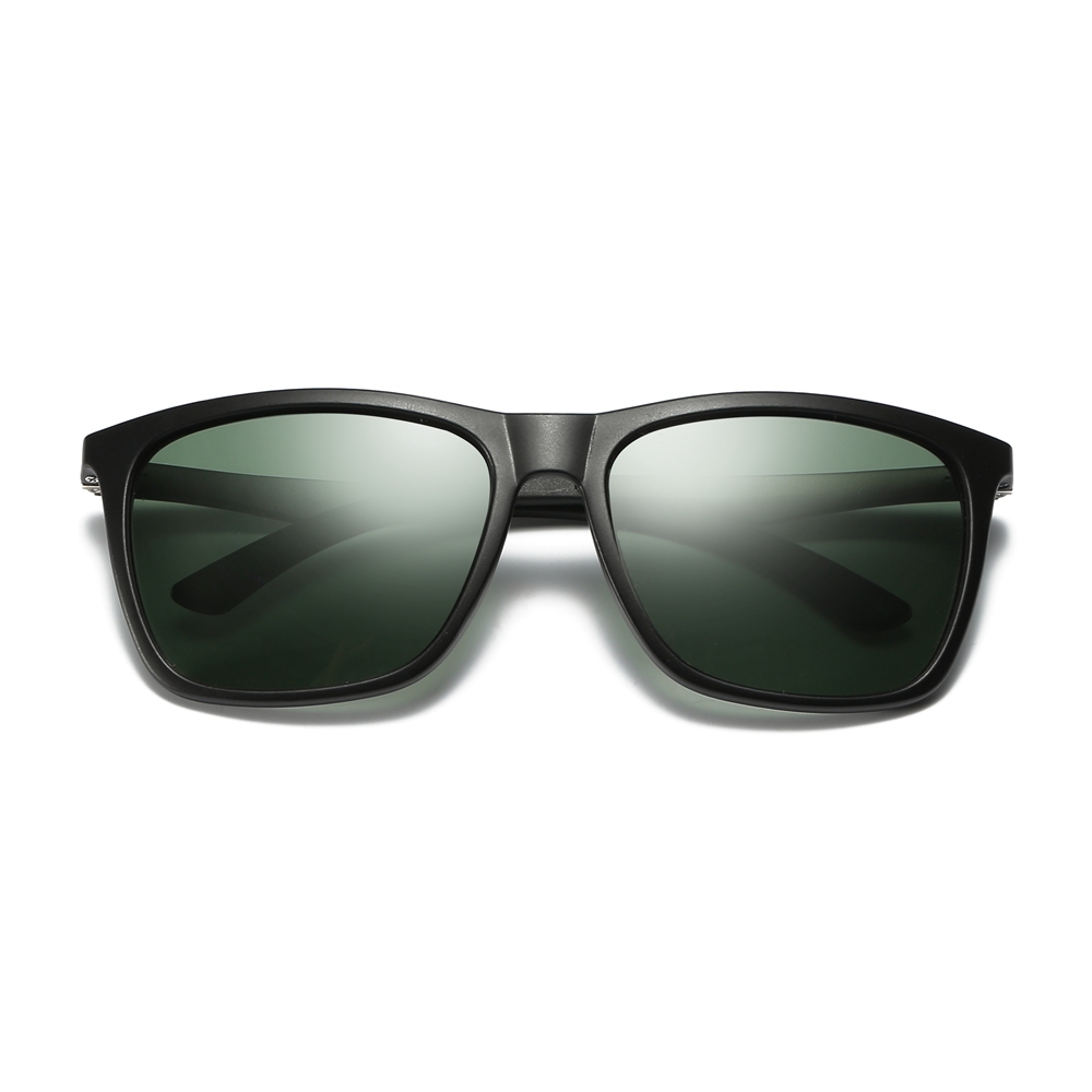 Affordable Wholesale Men's Active Lifestyle Sunglasses with Flexible Aluminum Arms Everyday Wear for Women Polarized Square Shades Customization