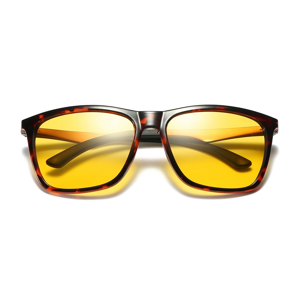 Affordable Wholesale Men's Active Lifestyle Sunglasses with Flexible Aluminum Arms Everyday Wear for Women Polarized Square Shades Customization