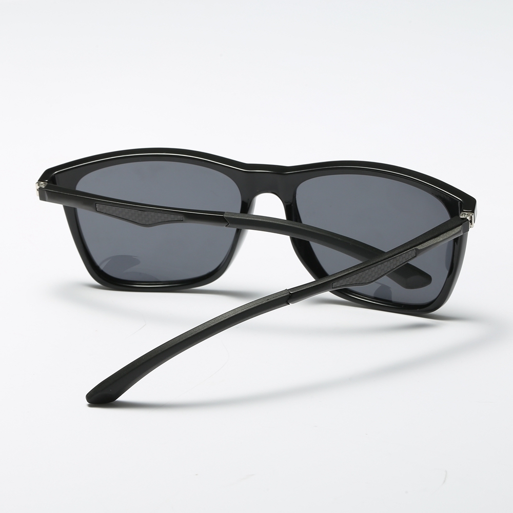 Affordable Wholesale Men's Active Lifestyle Sunglasses with Flexible Aluminum Arms Everyday Wear for Women Polarized Square Shades Customization