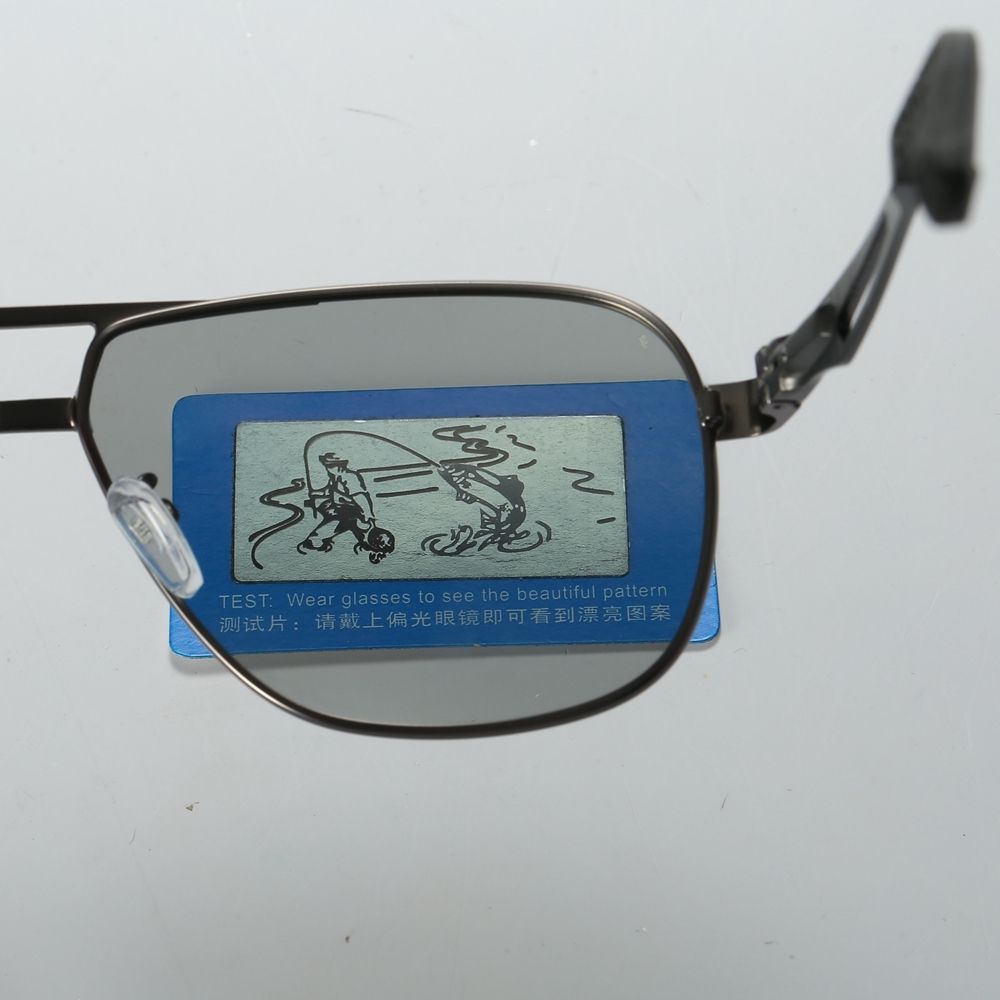 Custom Oversized Square Aviator Polarized Sunglasses with Photochromic Lenses Shades for Men's Transition Driving Glasses Wholesale Online