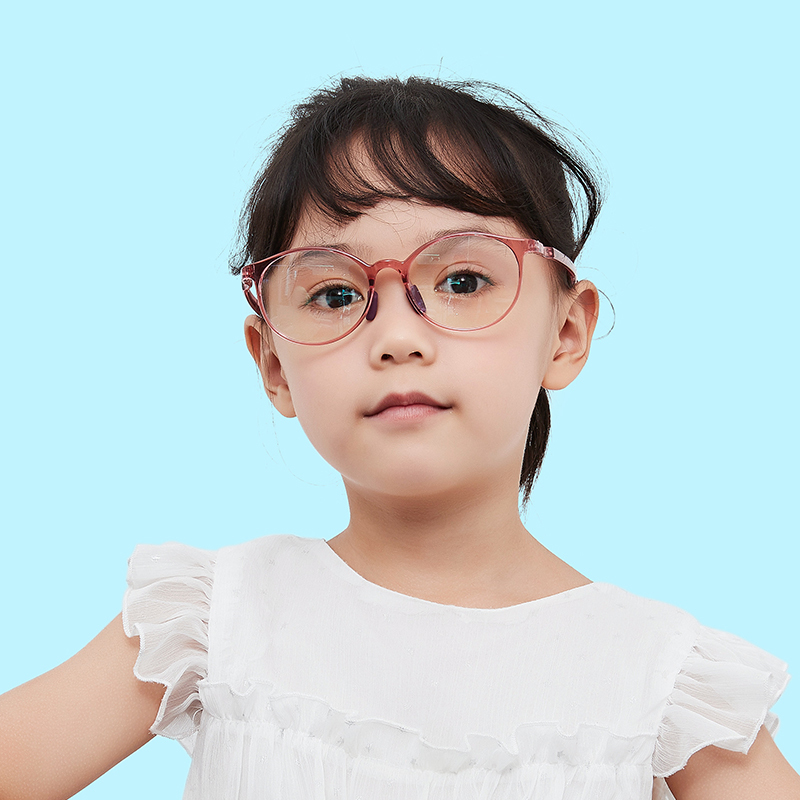 Custom Kids TR90 Oval Optical Frames with Anti-Slip Ear Hooks Blue Light Filter Glasses for Children's Prescription Eyeglasses Wholesale Online
