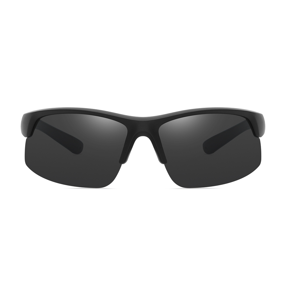 Wholesale Womens Polycarbonate Half Frame Wrap Sunglasses Outdoor Sports Shades for Men's Polarized Running Glasses Manufacturer China Online