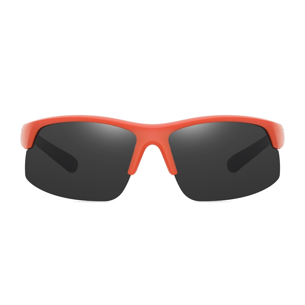 Wholesale Womens Polycarbonate Half Frame Wrap Sunglasses Outdoor Sports Shades for Men's Polarized Running Glasses Manufacturer China Online