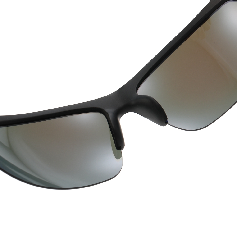 Wholesale Womens Polycarbonate Half Frame Wrap Sunglasses Outdoor Sports Shades for Men's Polarized Running Glasses Manufacturer China Online