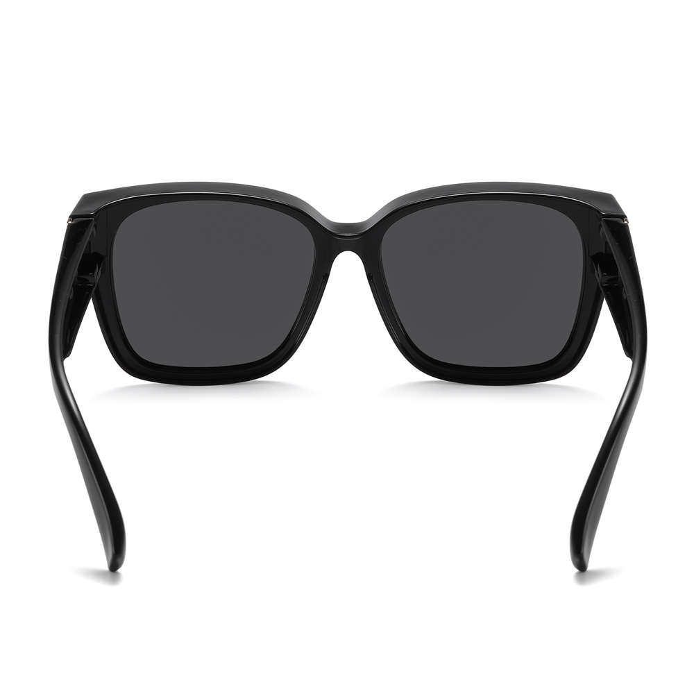 Custom Unisex TR90 Square Polarized Fitover Sunglasses to Wear Over Prescription Eyeglasses for Driving Shades that Cover Glasses Wholesale Online