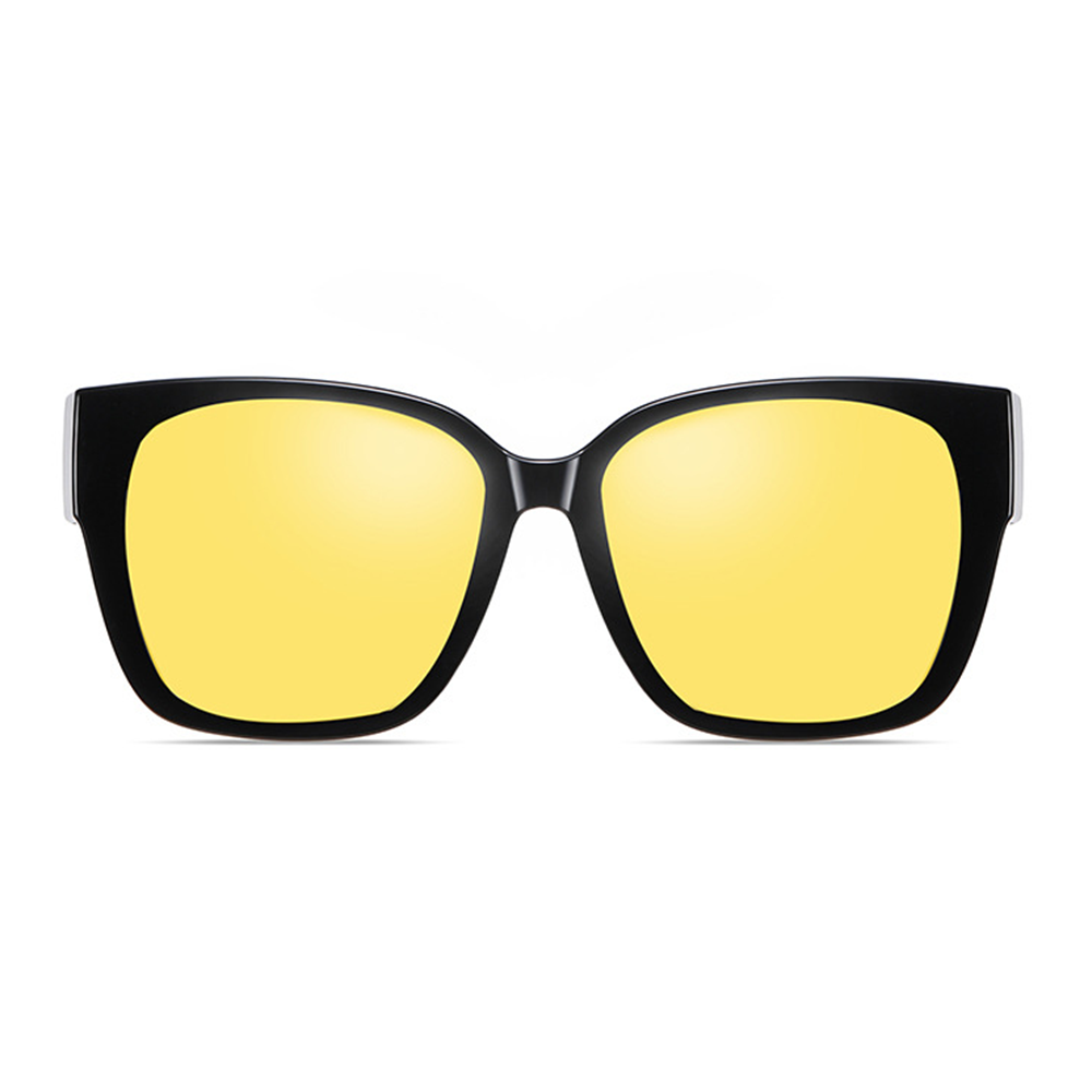 Custom Unisex TR90 Square Polarized Fitover Sunglasses to Wear Over Prescription Eyeglasses for Driving Shades that Cover Glasses Wholesale Online