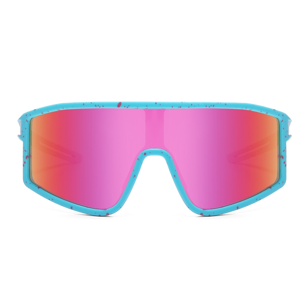 Wholesale Women's Full Coverage Windproof Cycling Glasses Mirror Polarized Bike Touring Sunglasses for Men Sports Protective Eyewear Factory China