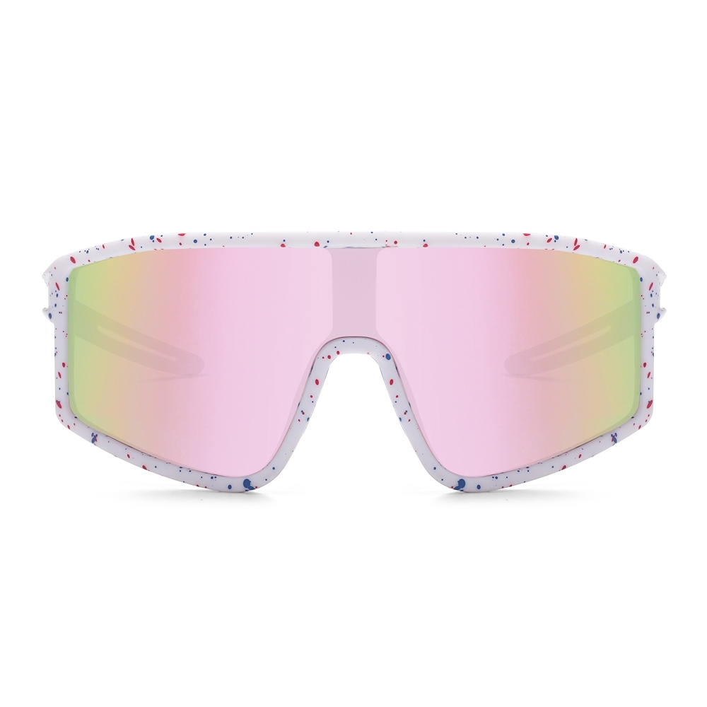 Wholesale Women's Full Coverage Windproof Cycling Glasses Mirror Polarized Bike Touring Sunglasses for Men Sports Protective Eyewear Factory China
