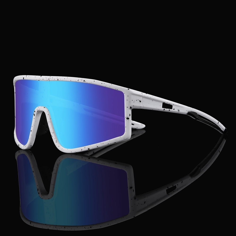 Wholesale Women's Full Coverage Windproof Cycling Glasses Mirror Polarized Bike Touring Sunglasses for Men Sports Protective Eyewear Factory China