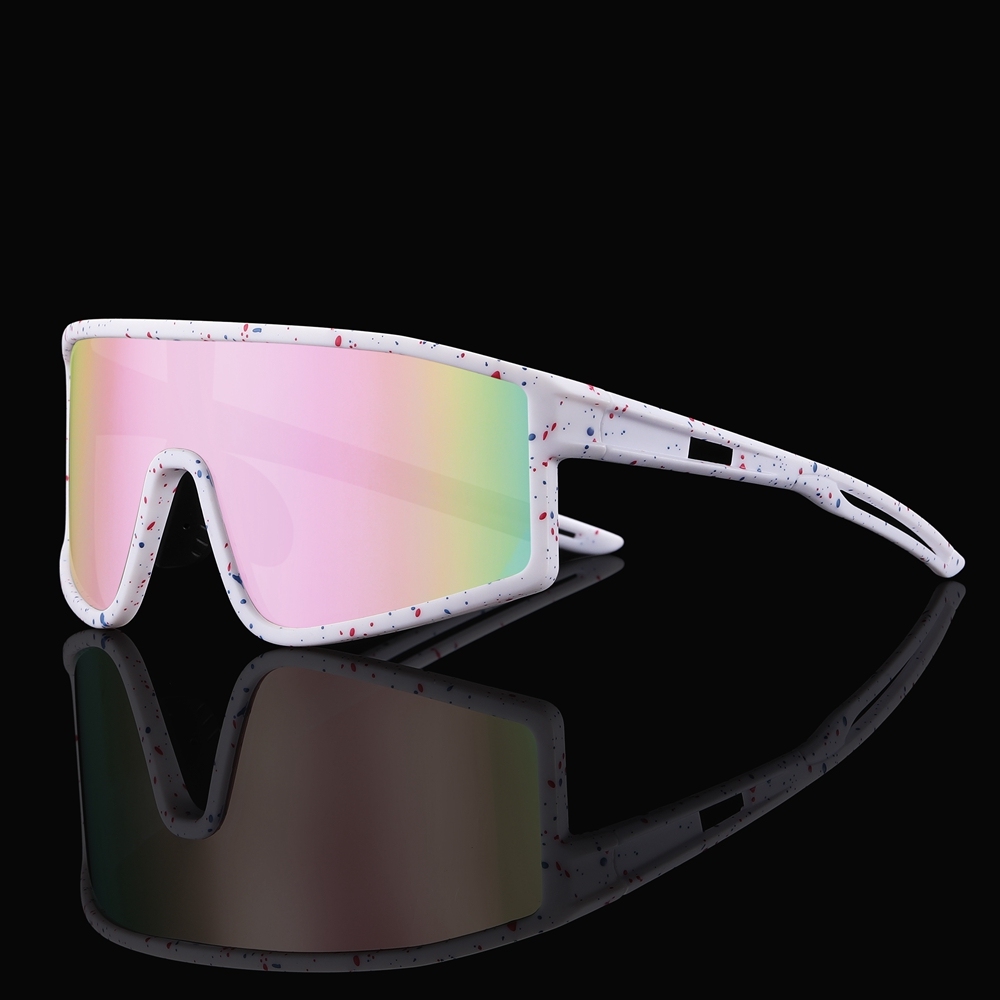 Wholesale Women's Full Coverage Windproof Cycling Glasses Mirror Polarized Bike Touring Sunglasses for Men Sports Protective Eyewear Factory China