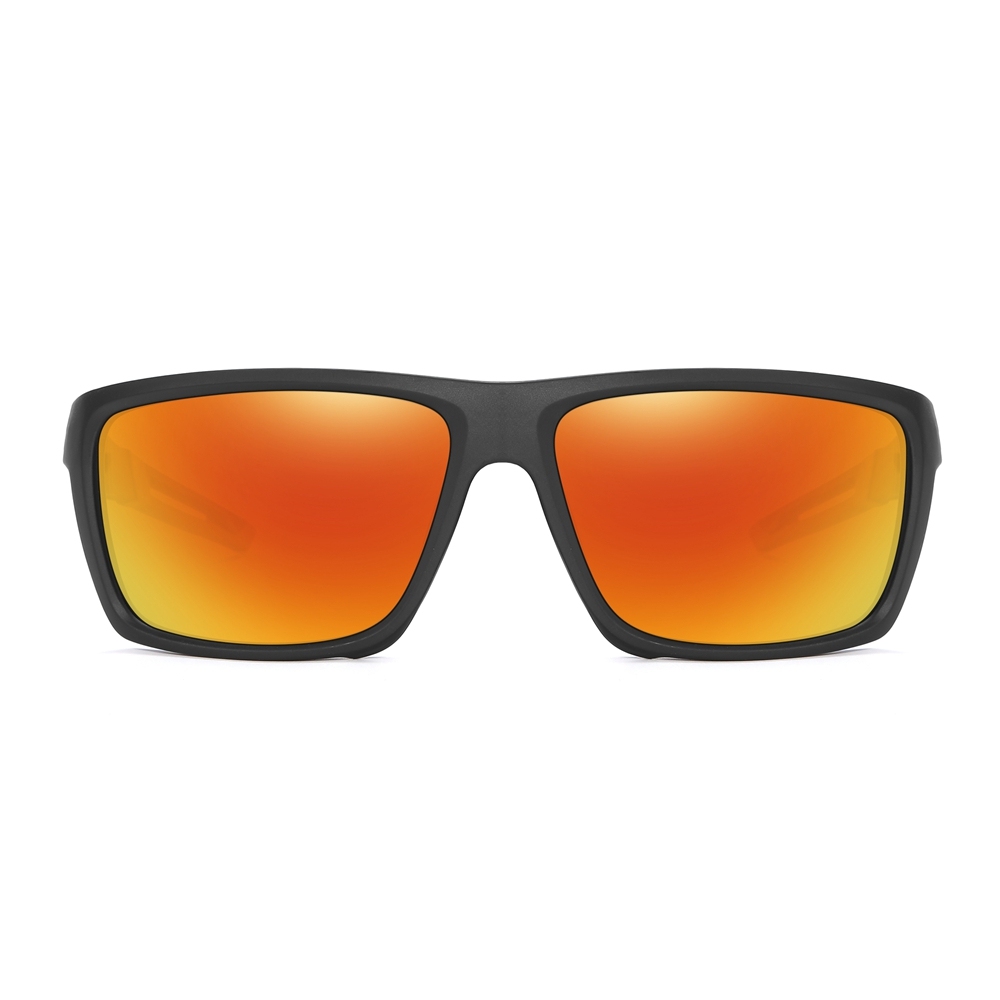 Custom Unisex Injected Sporty Casual Sunglasses with Vents Athleisure Square Polarized Glasses for Running and Hiking Eyewear Wholesale Online