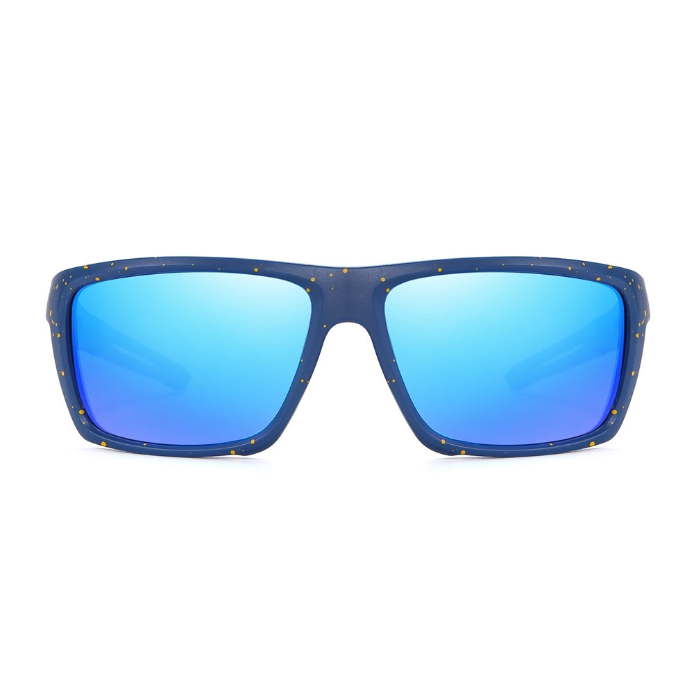 Custom Unisex Injected Sporty Casual Sunglasses with Vents Athleisure Square Polarized Glasses for Running and Hiking Eyewear Wholesale Online