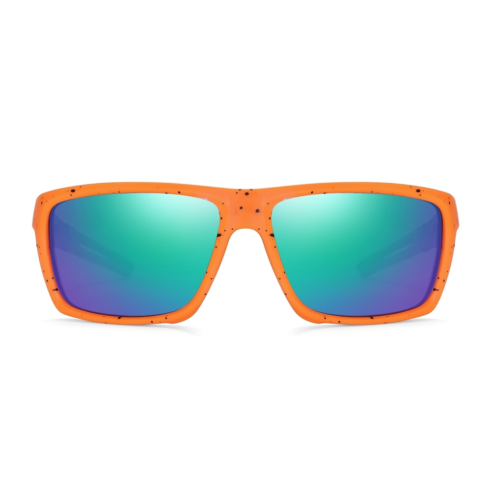 Custom Unisex Injected Sporty Casual Sunglasses with Vents Athleisure Square Polarized Glasses for Running and Hiking Eyewear Wholesale Online