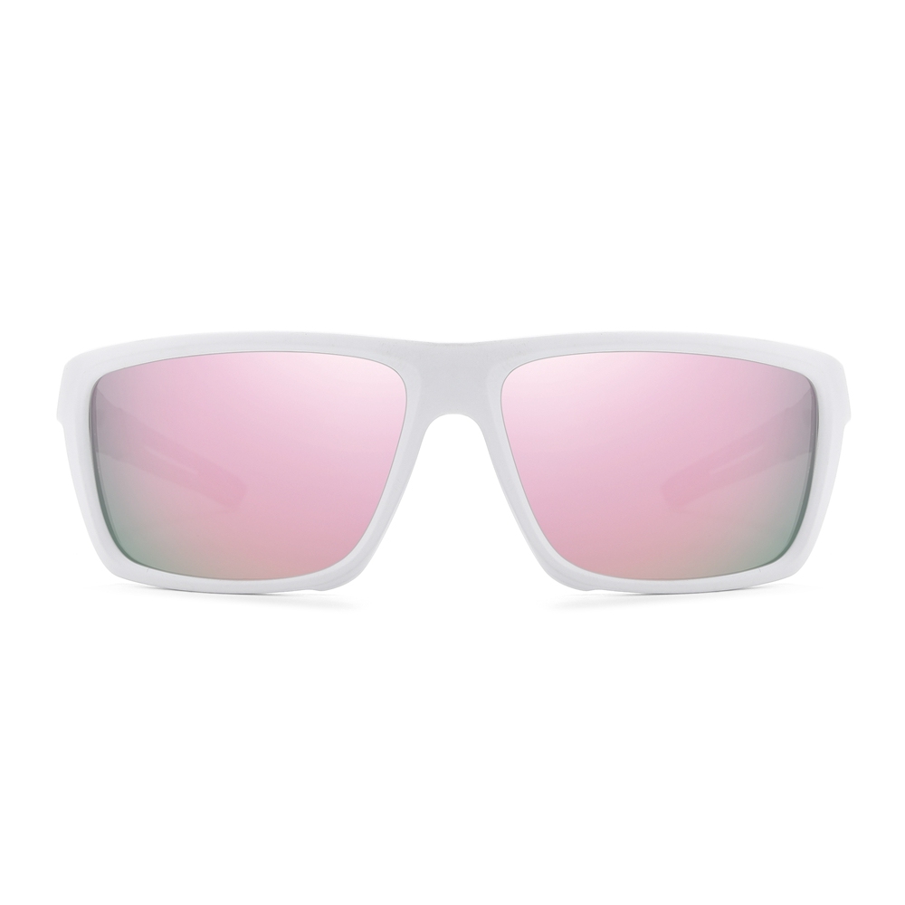 Custom Unisex Injected Sporty Casual Sunglasses with Vents Athleisure Square Polarized Glasses for Running and Hiking Eyewear Wholesale Online