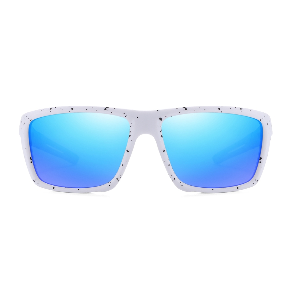 Custom Unisex Injected Sporty Casual Sunglasses with Vents Athleisure Square Polarized Glasses for Running and Hiking Eyewear Wholesale Online