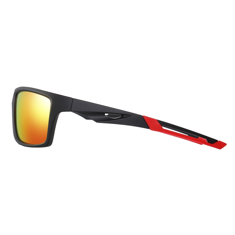 Custom Unisex Injected Sporty Casual Sunglasses with Vents Athleisure Square Polarized Glasses for Running and Hiking Eyewear Wholesale Online