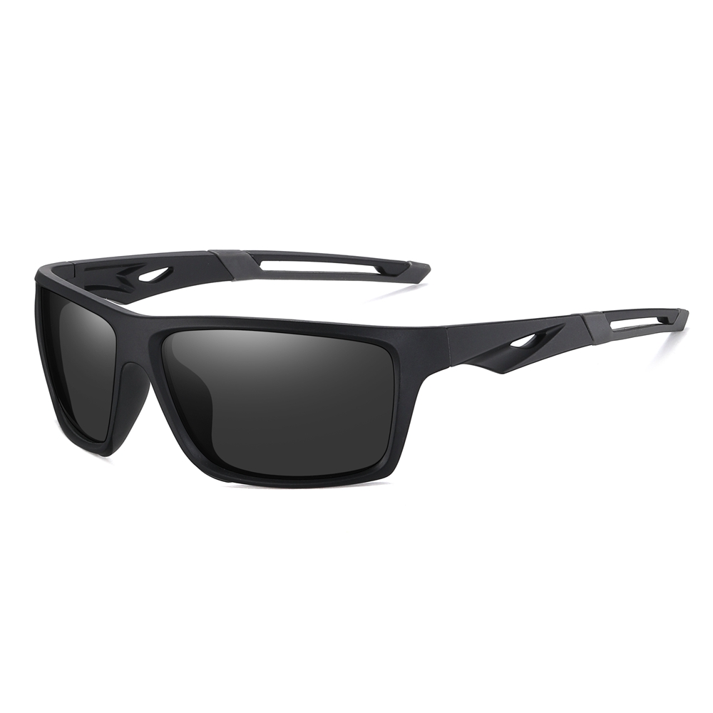 Custom Unisex Injected Sporty Casual Sunglasses with Vents Athleisure Square Polarized Glasses for Running and Hiking Eyewear Wholesale Online
