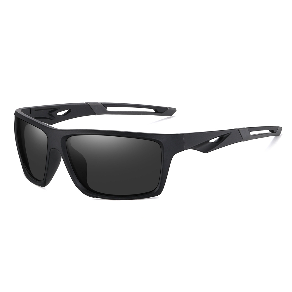 Custom Unisex Injected Sporty Casual Sunglasses with Vents Athleisure Square Polarized Glasses for Running and Hiking Eyewear Wholesale Online