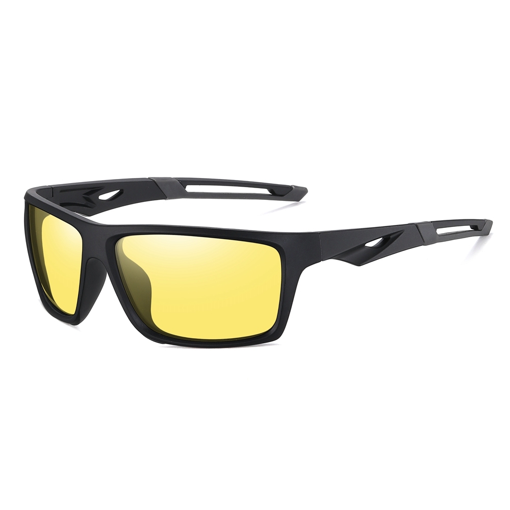 Custom Unisex Injected Sporty Casual Sunglasses with Vents Athleisure Square Polarized Glasses for Running and Hiking Eyewear Wholesale Online