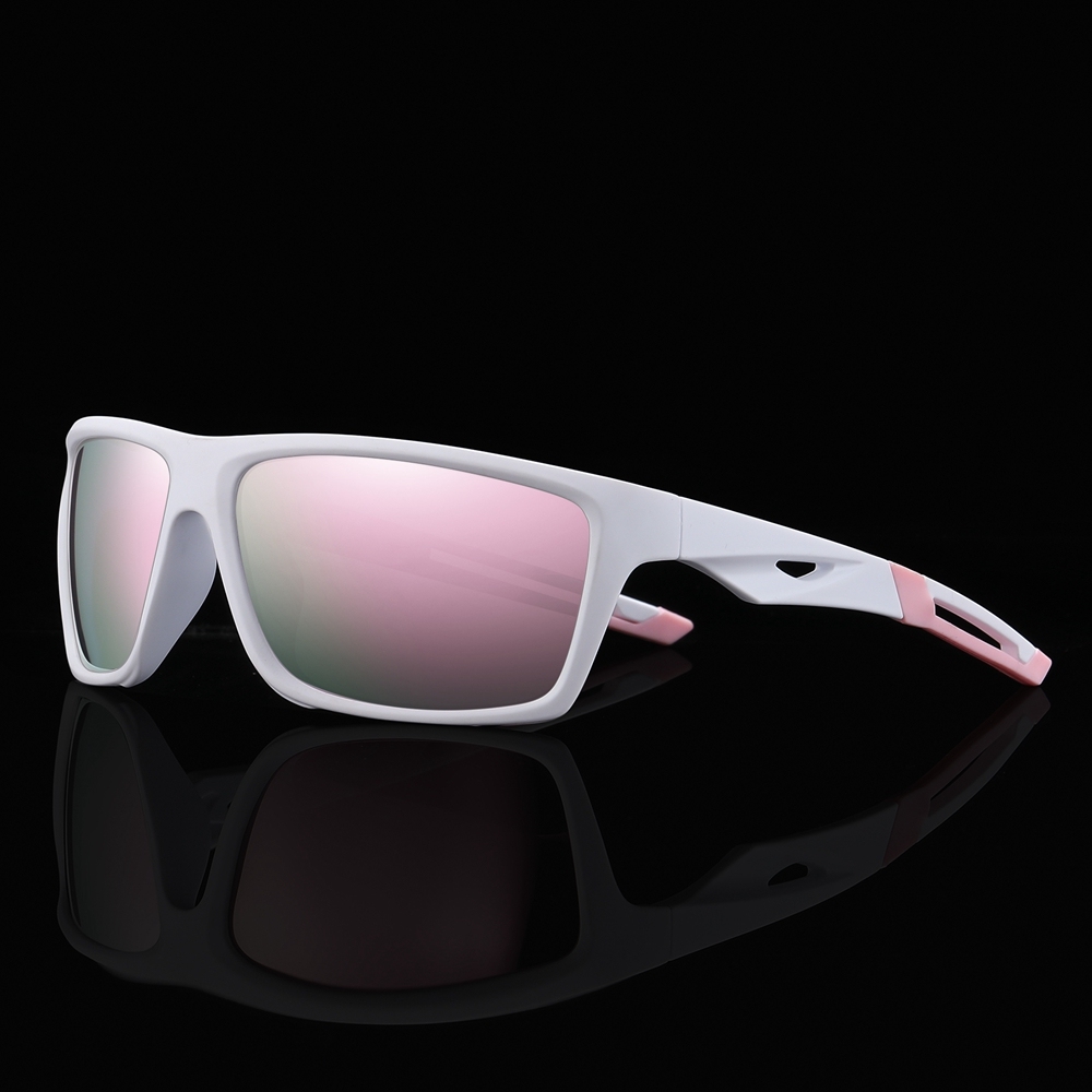 Custom Unisex Injected Sporty Casual Sunglasses with Vents Athleisure Square Polarized Glasses for Running and Hiking Eyewear Wholesale Online