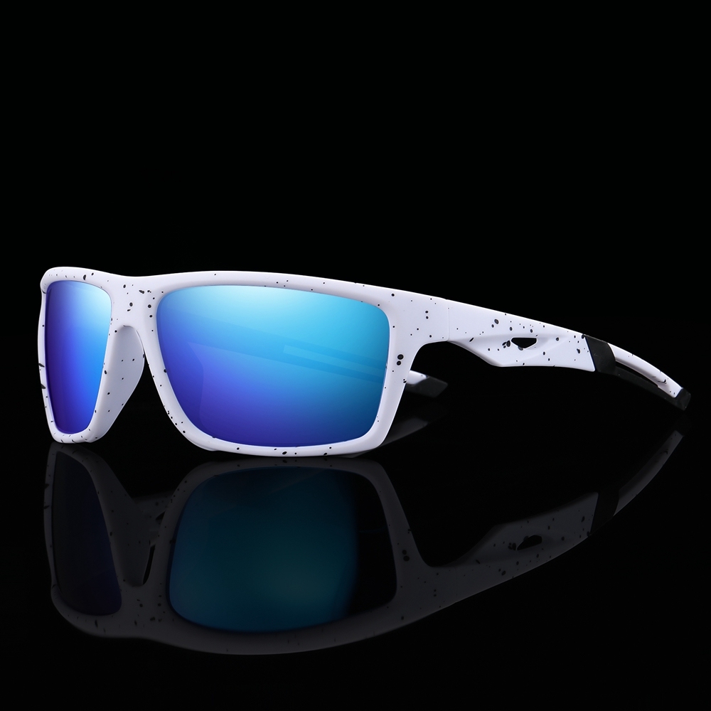 Custom Unisex Injected Sporty Casual Sunglasses with Vents Athleisure Square Polarized Glasses for Running and Hiking Eyewear Wholesale Online
