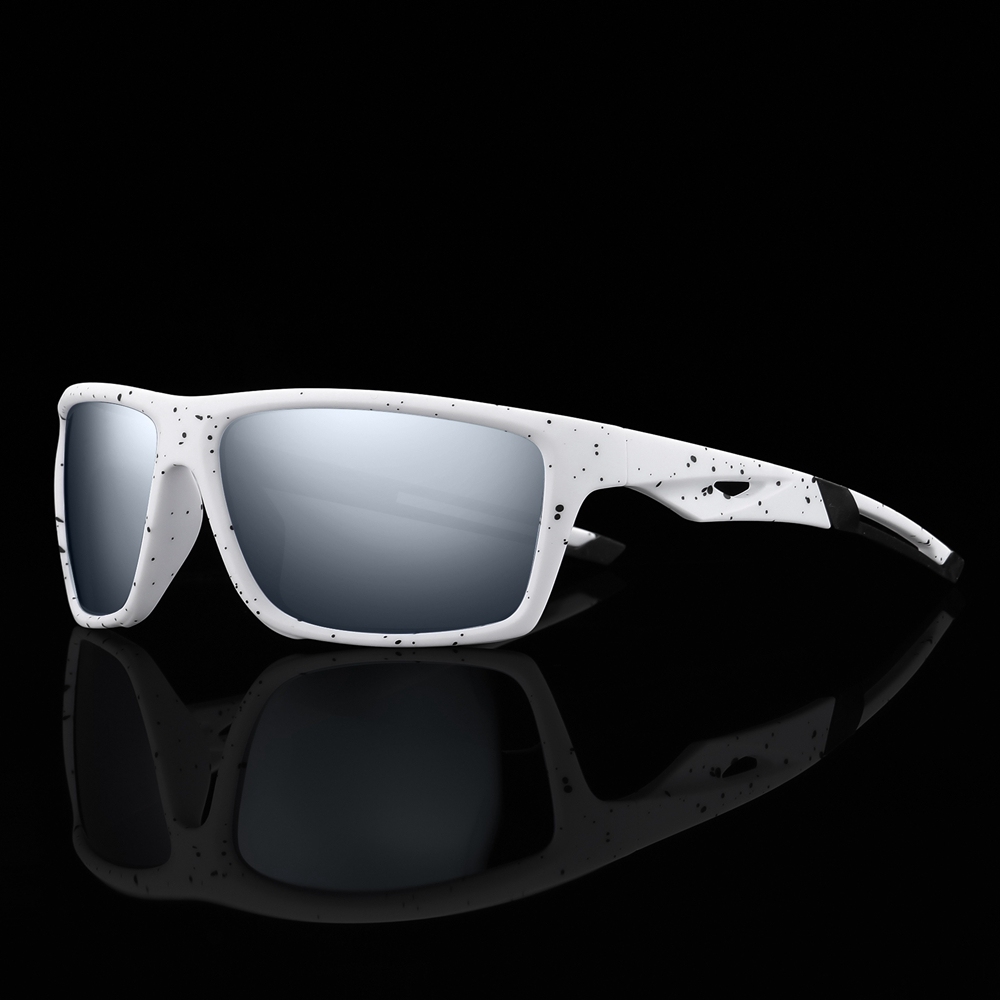 Custom Unisex Injected Sporty Casual Sunglasses with Vents Athleisure Square Polarized Glasses for Running and Hiking Eyewear Wholesale Online
