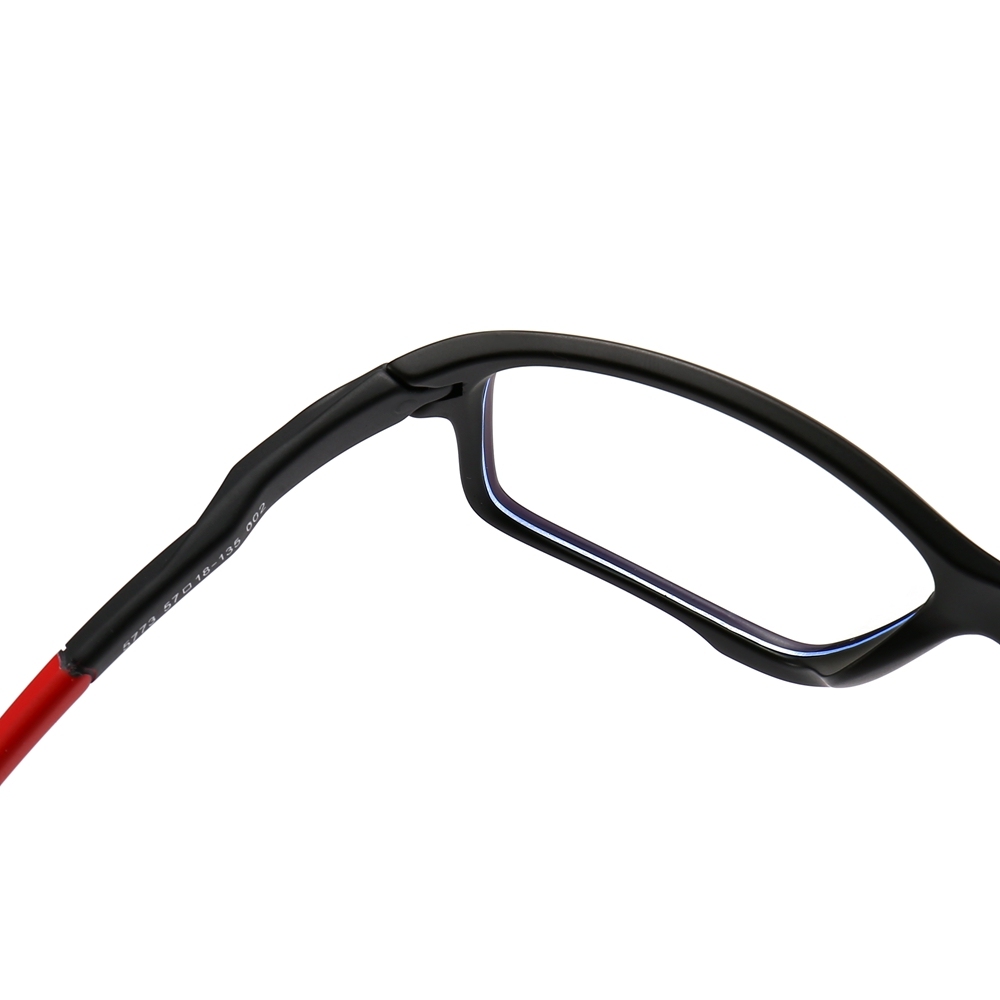 Custom TR90 Lightweight Eyeglass Frames with Straight Temples for Men RX Sports Eyewear Wholesale China Athletic Prescription Glasses Online