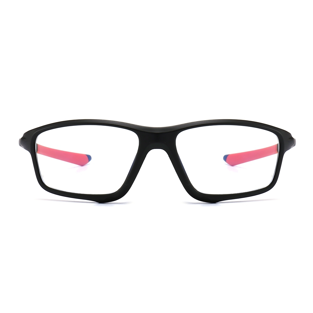 Custom TR90 Lightweight Eyeglass Frames with Straight Temples for Men RX Sports Eyewear Wholesale China Athletic Prescription Glasses Online