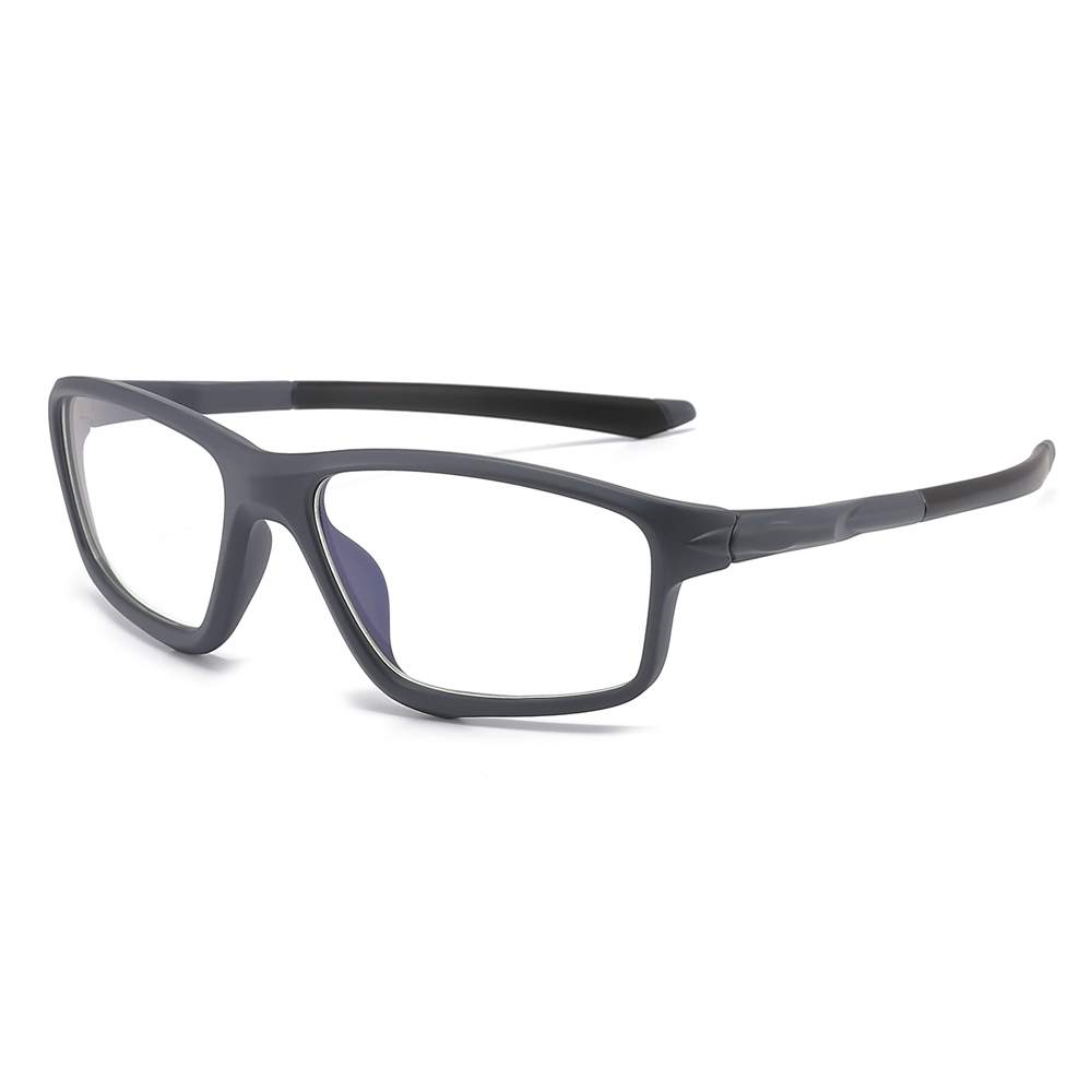 Custom TR90 Lightweight Eyeglass Frames with Straight Temples for Men RX Sports Eyewear Wholesale China Athletic Prescription Glasses Online