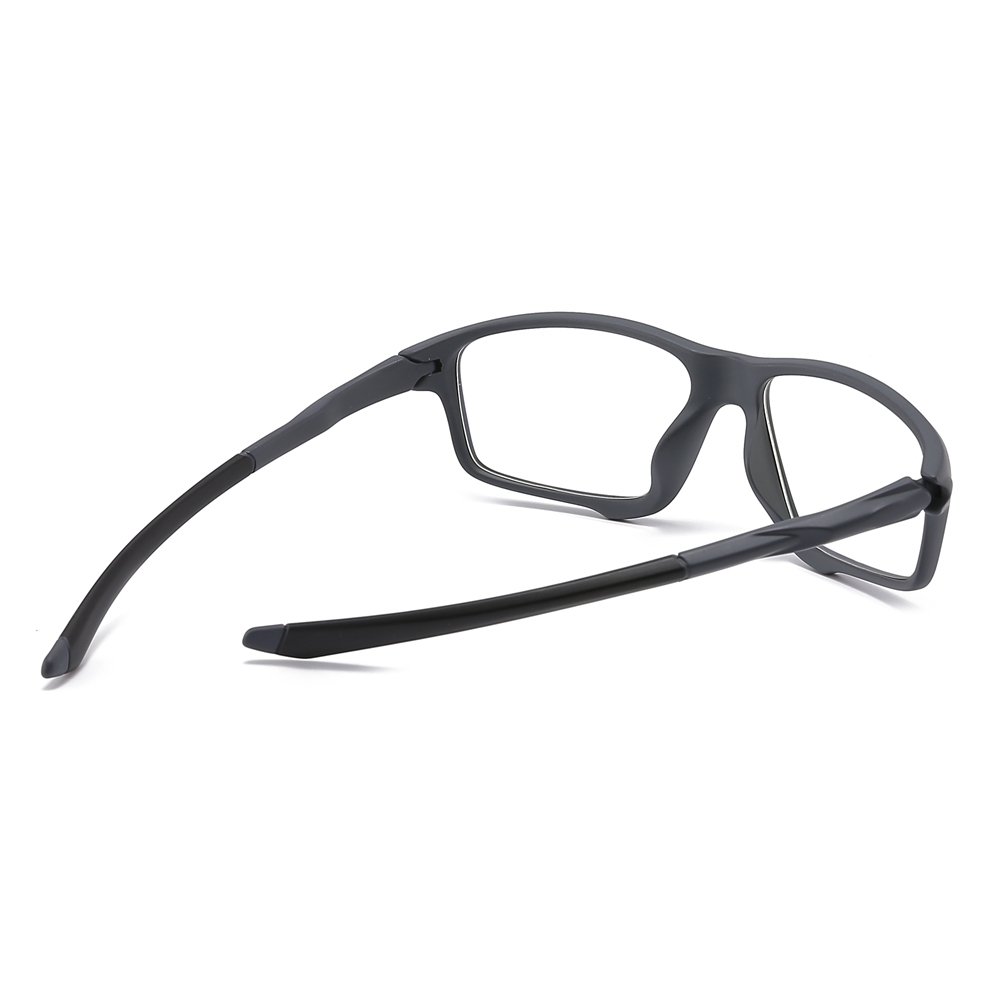 Custom TR90 Lightweight Eyeglass Frames with Straight Temples for Men RX Sports Eyewear Wholesale China Athletic Prescription Glasses Online