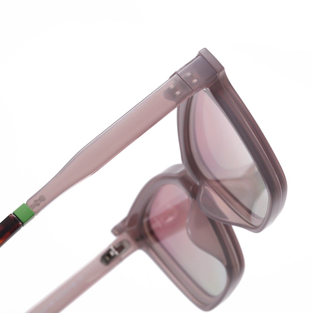 Custom Ladies TR90 Square Cat Eye Optical Frames With Clip-On Polarized Sunglasses Magnetic Snap-On Set for Prescription Glasses Wholesale Online