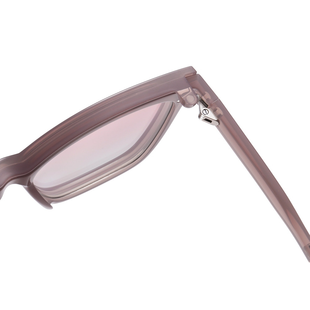 Custom Ladies TR90 Square Cat Eye Optical Frames With Clip-On Polarized Sunglasses Magnetic Snap-On Set for Prescription Glasses Wholesale Online