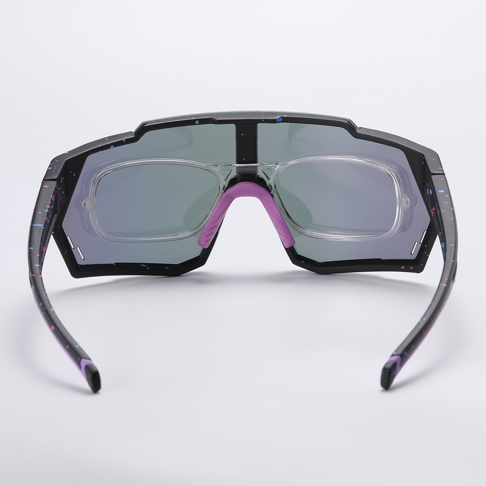 Custom Large Cycling Glasses with Prescription Inserts for Bike Riding Eyewear Factory Direct Wholesale Unisex Polarized Bicycle Sunglasses Online