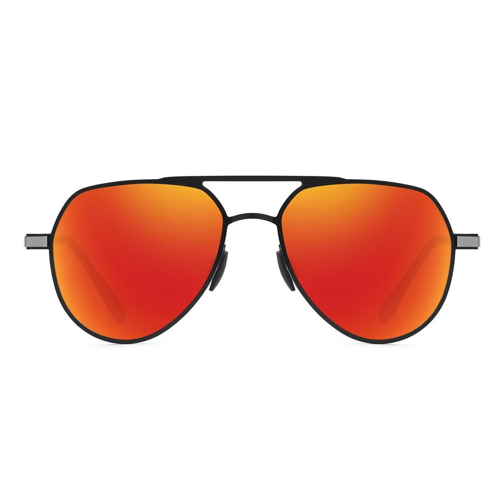 Readystock Men's Modern Pilot Sunglasses with Spring Hinges Oversized Aviator Shades for Women Sleek Metal Polarized Driving Glasses Wholesale Online
