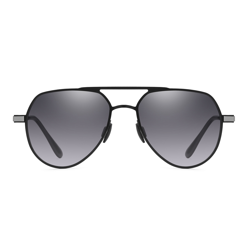 Readystock Men's Modern Pilot Sunglasses with Spring Hinges Oversized Aviator Shades for Women Sleek Metal Polarized Driving Glasses Wholesale Online
