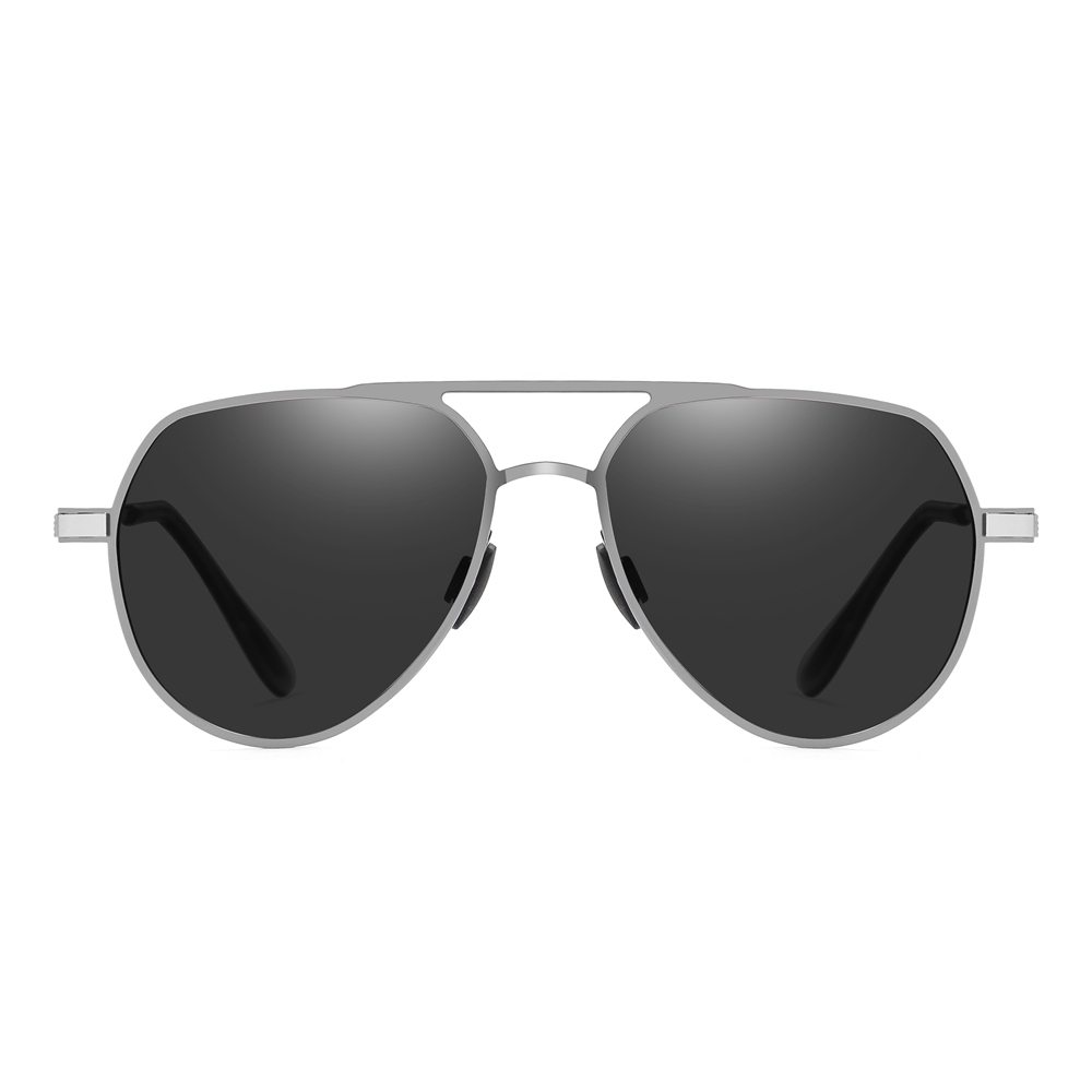 Readystock Men's Modern Pilot Sunglasses with Spring Hinges Oversized Aviator Shades for Women Sleek Metal Polarized Driving Glasses Wholesale Online