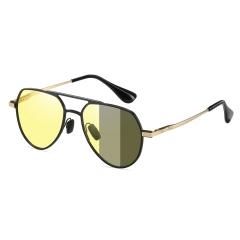 Black/Yellow to Grey