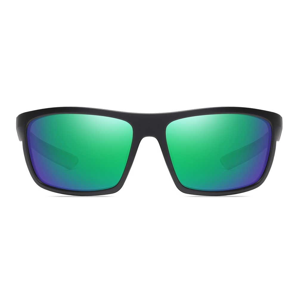 Custom Men's Injected Sporty Rectangular Wraparound Sunglasses for Active Lifestyle Eyewear Wholesale Women's Polarized Fishing Glasses Online