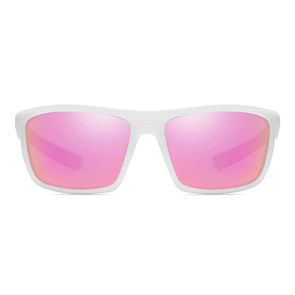 Custom Men's Injected Sporty Rectangular Wraparound Sunglasses for Active Lifestyle Eyewear Wholesale Women's Polarized Fishing Glasses Online