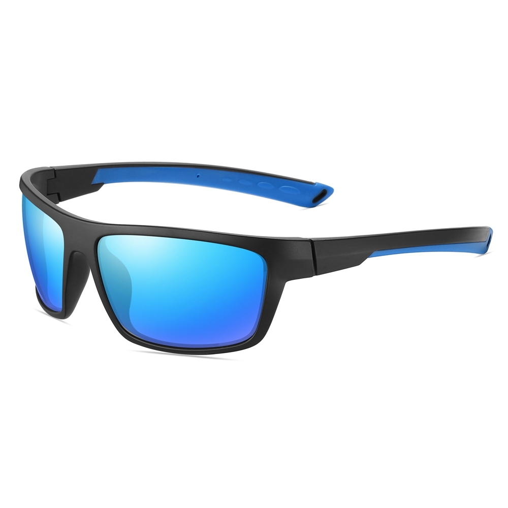 Custom Men's Injected Sporty Rectangular Wraparound Sunglasses for Active Lifestyle Eyewear Wholesale Women's Polarized Fishing Glasses Online