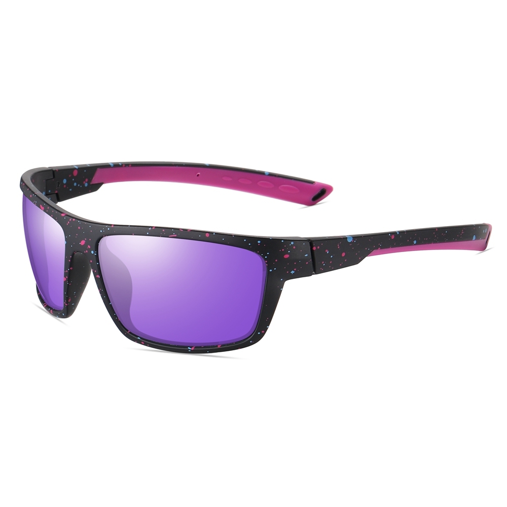 Custom Men's Injected Sporty Rectangular Wraparound Sunglasses for Active Lifestyle Eyewear Wholesale Women's Polarized Fishing Glasses Online