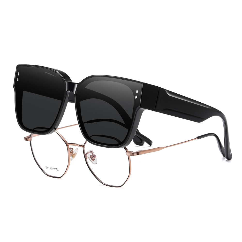 Custom Ladies TR90 Stylish Oversized Fit Over Sunglasses with Pins for Men's Polarized Driving Shades to Cover Prescription Glasses Wholesale Online