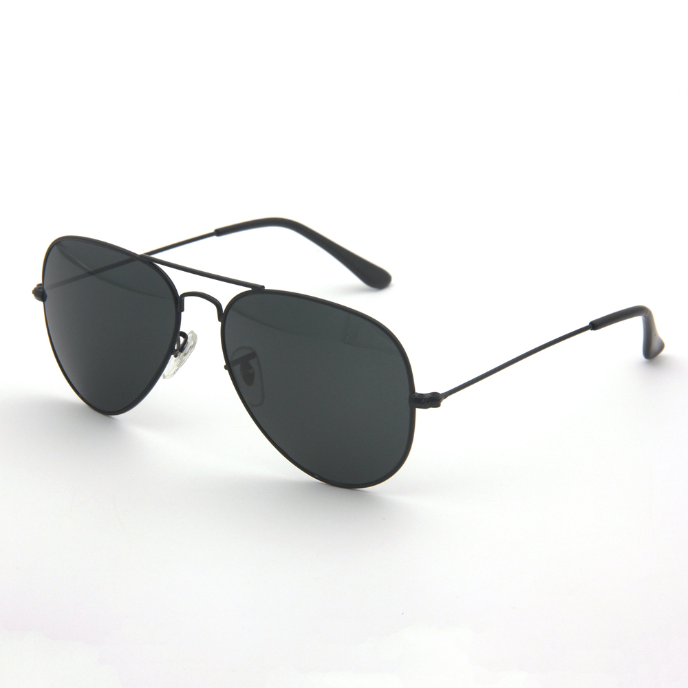 Wholesale Stainless Steel Iconic Aviator Sun Glasses of All Time Classic Pilot Sunglasses with Optical Glass Lenses 3025 Celebrities Wear Shades Online