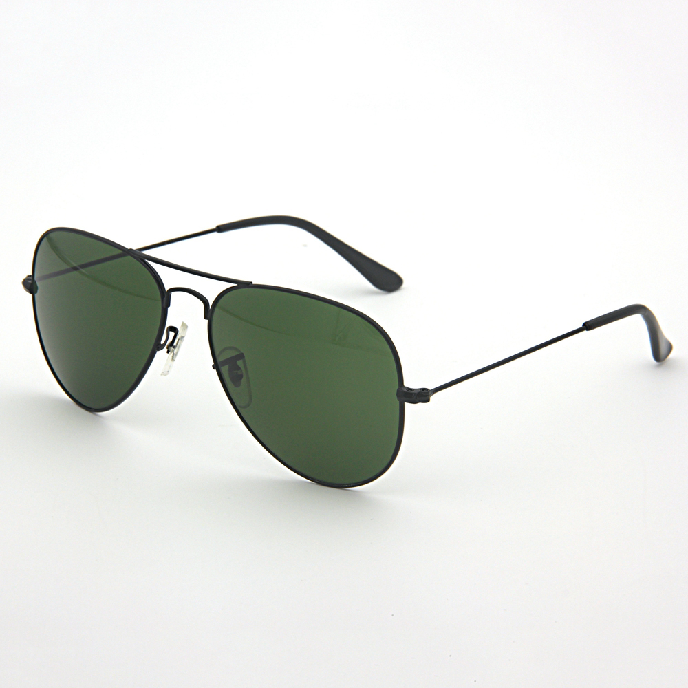 Wholesale Stainless Steel Iconic Aviator Sun Glasses of All Time Classic Pilot Sunglasses with Optical Glass Lenses 3025 Celebrities Wear Shades Online
