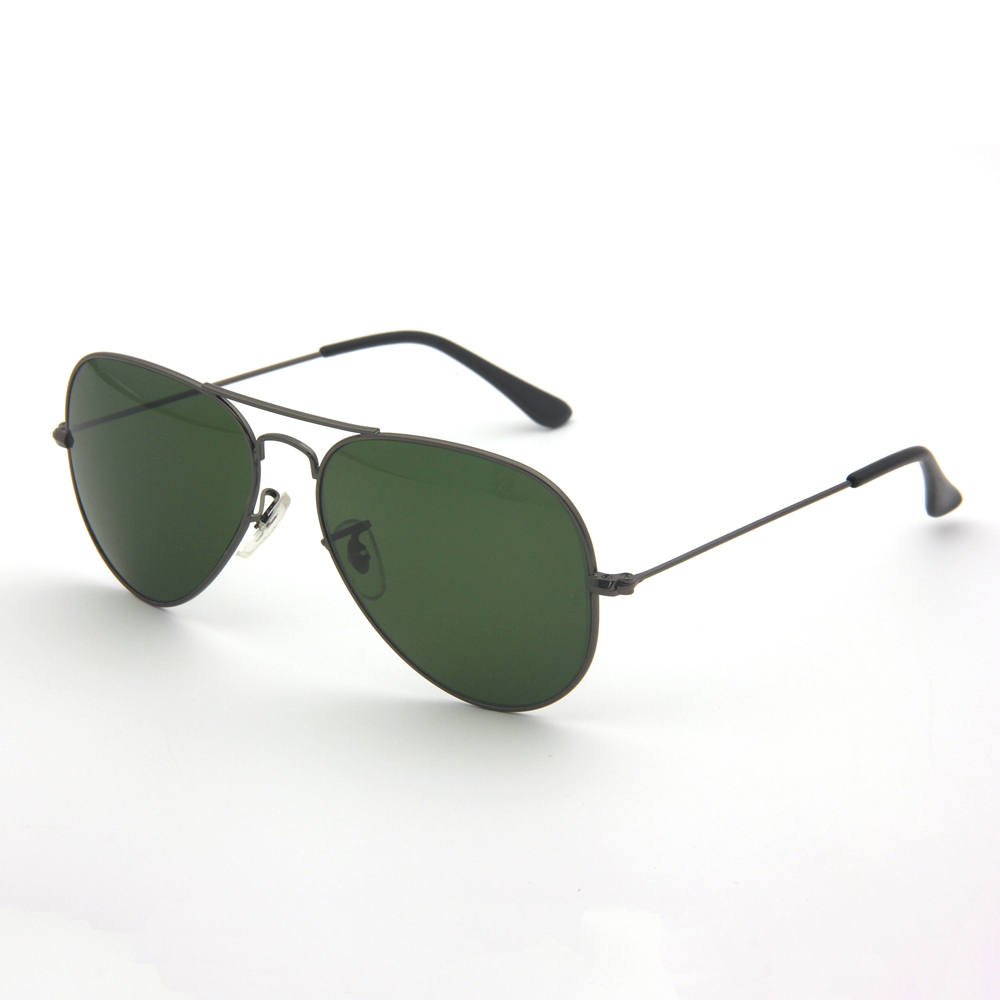 Wholesale Stainless Steel Iconic Aviator Sun Glasses of All Time Classic Pilot Sunglasses with Optical Glass Lenses 3025 Celebrities Wear Shades Online