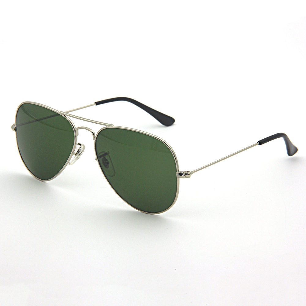 Wholesale Stainless Steel Iconic Aviator Sun Glasses of All Time Classic Pilot Sunglasses with Optical Glass Lenses 3025 Celebrities Wear Shades Online