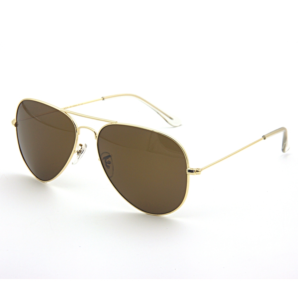 Wholesale Stainless Steel Iconic Aviator Sun Glasses of All Time Classic Pilot Sunglasses with Optical Glass Lenses 3025 Celebrities Wear Shades Online